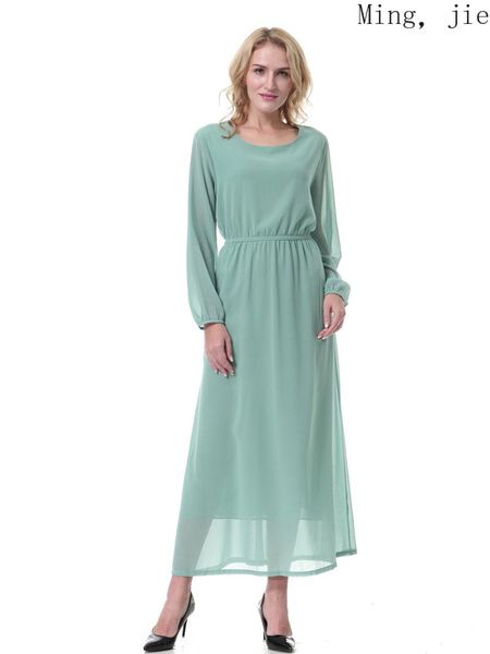 muslim arab middle east dubai saudi malaysia women's robe long skirt dress cheongsam pink green black draw back casual dresses, Black;gray
muslim arab middle east dubai saudi malaysia women's robe long skirt dress cheongsam pink green black draw back casual dresses, Black;gray