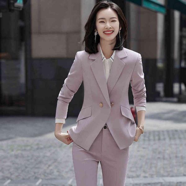pant women blazer pink work formal pant winter suit oversized 2 piece set with pocket leaning towards lady in the interview office, White
pant women blazer pink work formal pant winter suit oversized 2 piece set with pocket leaning towards lady in the interview office, White