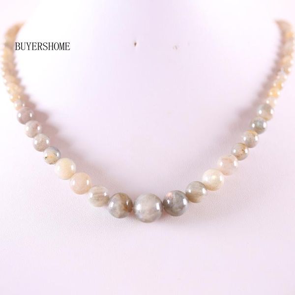 handmade beaded necklace natural stone round gray labradorite for women jewelry gift re008 pendant necklaces, Silver
handmade beaded necklace natural stone round gray labradorite for women jewelry gift re008 pendant necklaces, Silver