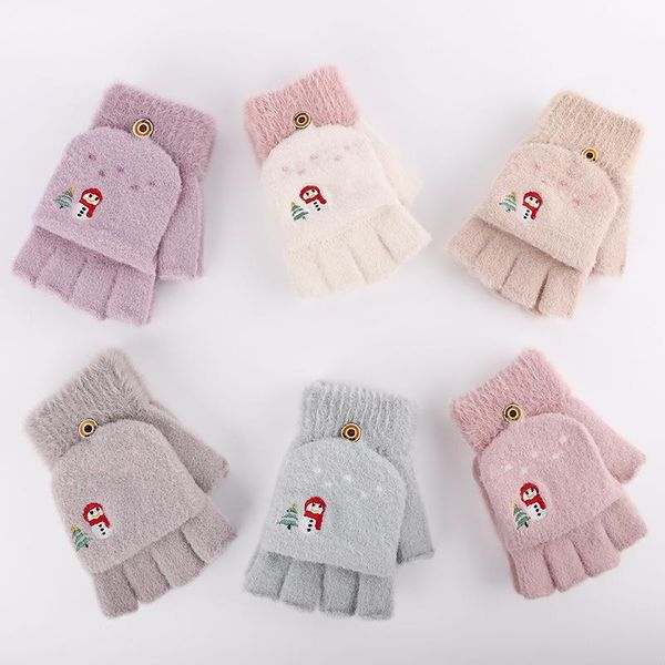 five fingers gloves 2021 student leaky finger warm knitted winter cute embroidery ladies plus velvet clamshell half-finger, Blue;gray
five fingers gloves 2021 student leaky finger warm knitted winter cute embroidery ladies plus velvet clamshell half-finger, Blue;gray