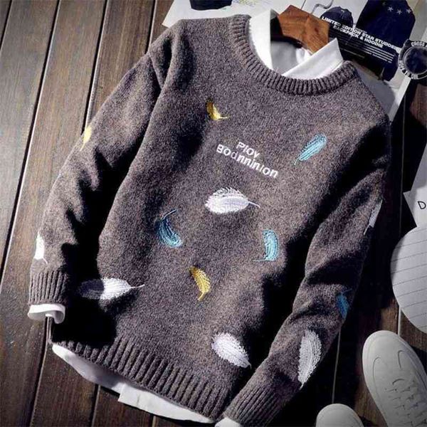 men's sweaters sweatshirt korean fashion student's autumn and winter round neck line clothes slim personality youth handsome botto, White;black
men's sweaters sweatshirt korean fashion student's autumn and winter round neck line clothes slim personality youth handsome botto, White;black