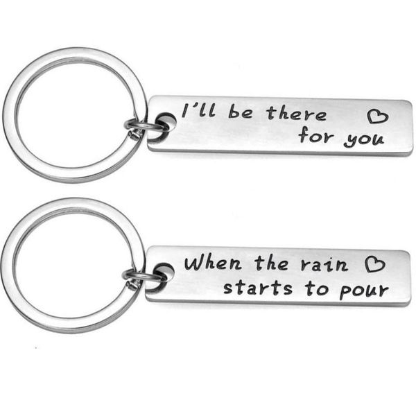 keychains keychain man letter key chain women i'll be there for you ring pants holder fashion stainless steel brelok, Silver
keychains keychain man letter key chain women i'll be there for you ring pants holder fashion stainless steel brelok, Silver
