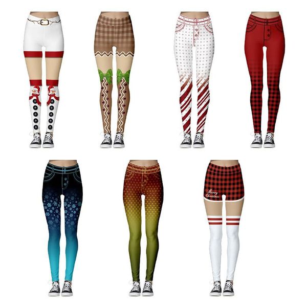 women's leggings 2021 s women christmas snowman print fahsion high waist fitness elastic plus size slim, Black
women's leggings 2021 s women christmas snowman print fahsion high waist fitness elastic plus size slim, Black