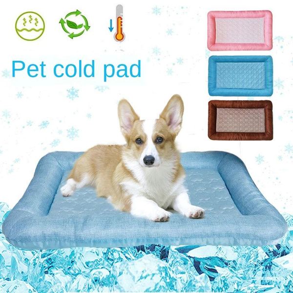 kennels & pens dog bed summer pet cool nest cat pad large, medium and small cage non-slip mattress linen mat
kennels & pens dog bed summer pet cool nest cat pad large, medium and small cage non-slip mattress linen mat