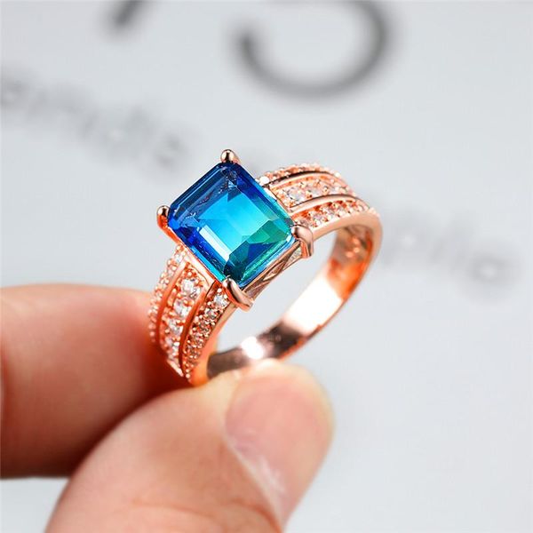 wedding rings luxury female rainbow crystal stone ring classic rose gold color for women charm zircon square engagement big, Slivery;golden
wedding rings luxury female rainbow crystal stone ring classic rose gold color for women charm zircon square engagement big, Slivery;golden