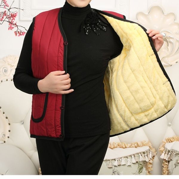 women's vests autumn winter womens wool down jacket female sleeveless fleece fur coat single breasted plus size 4xl 0cqj, Black;white
women's vests autumn winter womens wool down jacket female sleeveless fleece fur coat single breasted plus size 4xl 0cqj, Black;white