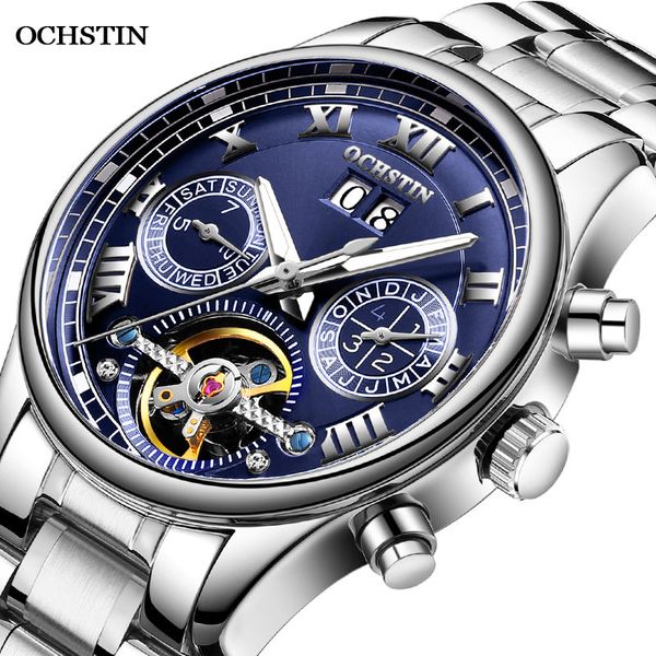 ochstin original mechanical watch 2021 new fashion brand bussiness waterproof steel band shockproof, Slivery;brown
ochstin original mechanical watch 2021 new fashion brand bussiness waterproof steel band shockproof, Slivery;brown