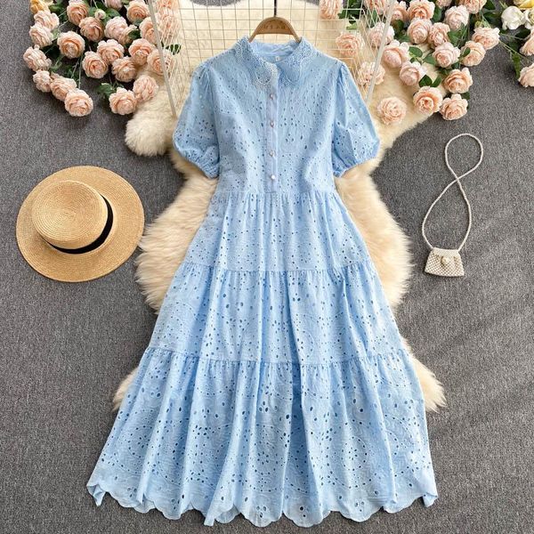 casual dresses singreiny women hollow korean dress puff sleeve o neck loose a-line 2021 summer bohemian vacation long sundress, Black;gray
casual dresses singreiny women hollow korean dress puff sleeve o neck loose a-line 2021 summer bohemian vacation long sundress, Black;gray