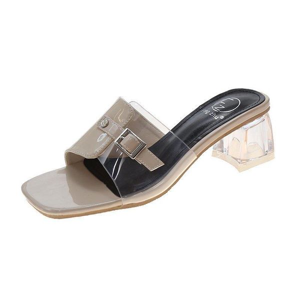 sandals women slippers summer shoes flip flop pumps high heels square toe fashion transparent casual platform female slides, Black
sandals women slippers summer shoes flip flop pumps high heels square toe fashion transparent casual platform female slides, Black