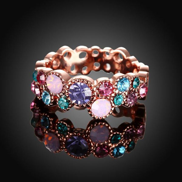 wedding rings ravishing jewelry rose gold multi color czech drill ring for women size 6 7 8 ar2151, Slivery;golden
wedding rings ravishing jewelry rose gold multi color czech drill ring for women size 6 7 8 ar2151, Slivery;golden