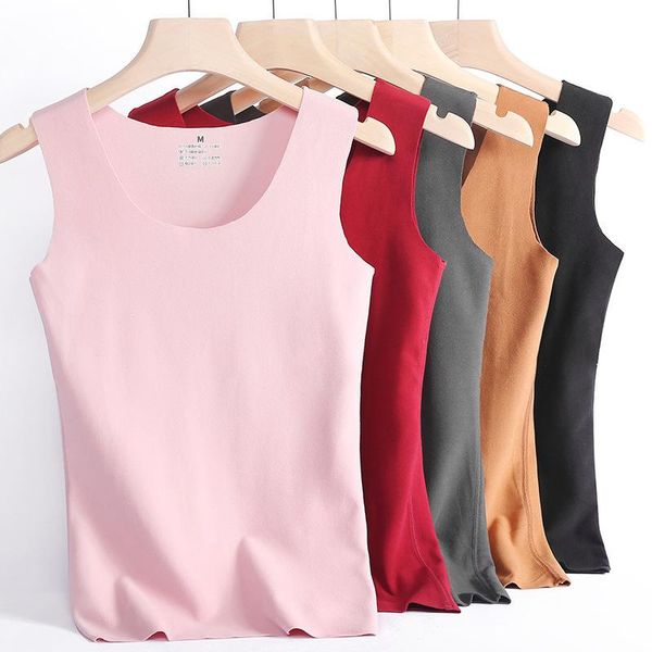 women's tanks & camis korean women tank cotton plus size woman sleeveless basic stretch velvet back vest, White
women's tanks & camis korean women tank cotton plus size woman sleeveless basic stretch velvet back vest, White