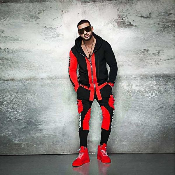 zogaa brand mens 2 piece tracksuit set causal sweat suit streetwear hoodies sweatpants suit letter printing joggers sets for men 211006, Gray
zogaa brand mens 2 piece tracksuit set causal sweat suit streetwear hoodies sweatpants suit letter printing joggers sets for men 211006, Gray