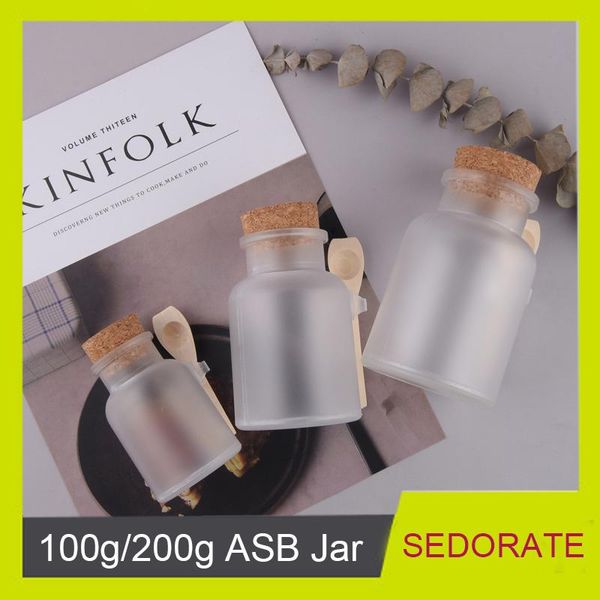 storage bottles & jars sedorate 20 pcs/lot 100g 200g abs jar scrub plastic with cork lid 100ml bath salt 200ml refill bottle container jx027
storage bottles & jars sedorate 20 pcs/lot 100g 200g abs jar scrub plastic with cork lid 100ml bath salt 200ml refill bottle container jx027