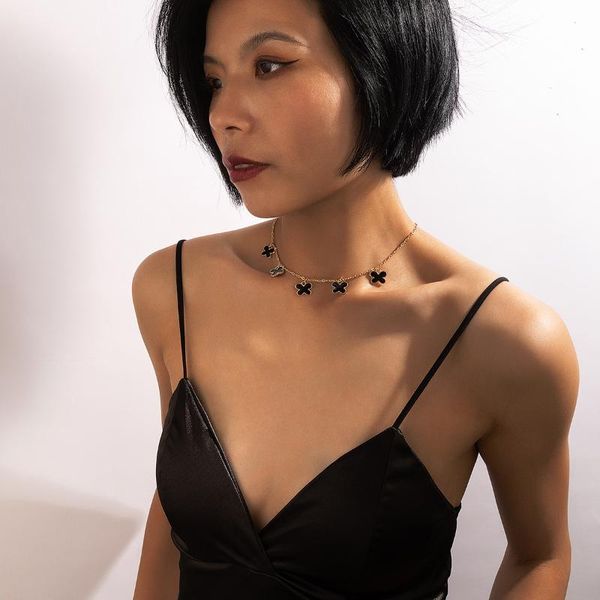 chokers trendy black butterfly necklace charming dripping oil alloy metal tassel party jewelry for women accessories collar, Golden;silver
chokers trendy black butterfly necklace charming dripping oil alloy metal tassel party jewelry for women accessories collar, Golden;silver