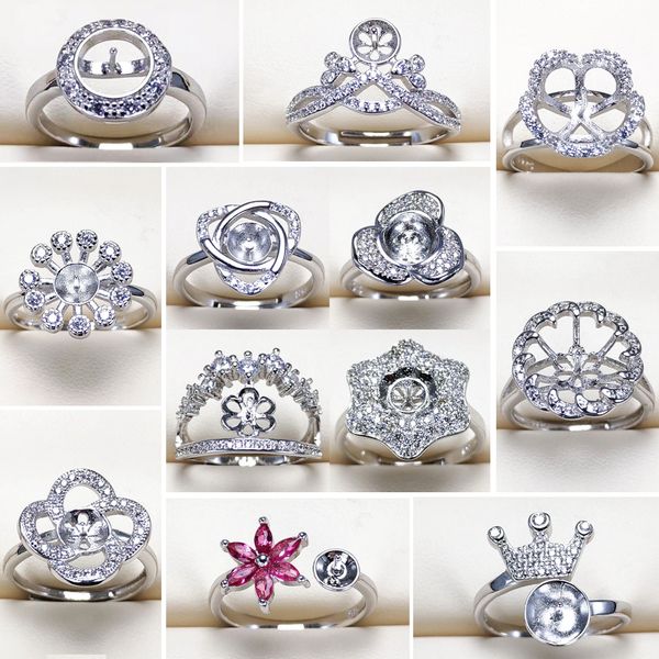 pearl rings settings zircon adjustable s925 silver ring ring for women mounting ring blank diy fashion jewelry accessories gift, Slivery;crystal
pearl rings settings zircon adjustable s925 silver ring ring for women mounting ring blank diy fashion jewelry accessories gift, Slivery;crystal