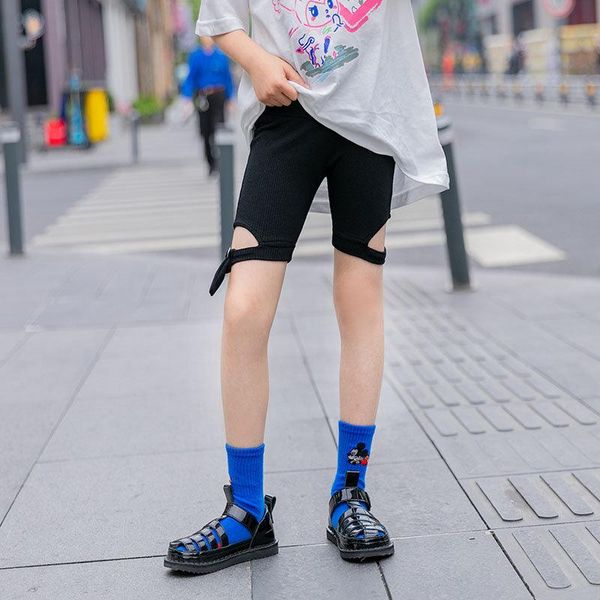 shorts summer girls short leggings kids children wear outside fashion slim black teen cotton for school 4-14
shorts summer girls short leggings kids children wear outside fashion slim black teen cotton for school 4-14