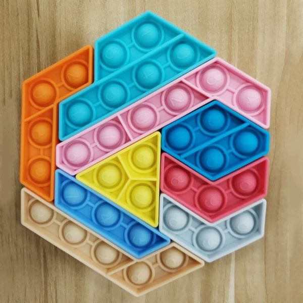 9pcs push bubble sensory toys candy hexagonal puzzles relief stress children deskautism anti educational toy party favor
9pcs push bubble sensory toys candy hexagonal puzzles relief stress children deskautism anti educational toy party favor