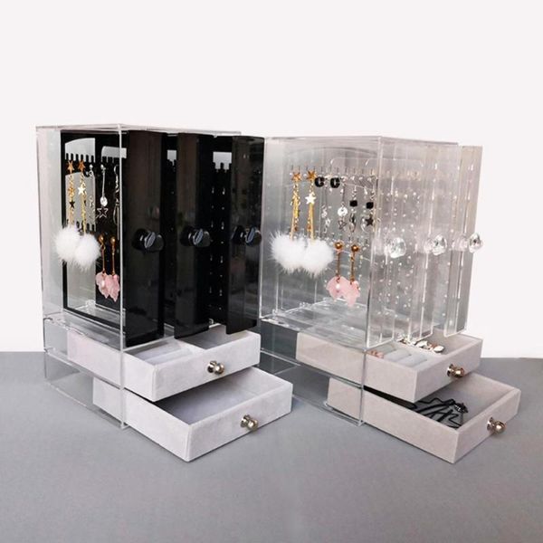 jewelry pouches, bags plastic organizer dust-proof earrings holder storage drawer box necklace display stand rack ring, Pink;blue
jewelry pouches, bags plastic organizer dust-proof earrings holder storage drawer box necklace display stand rack ring, Pink;blue