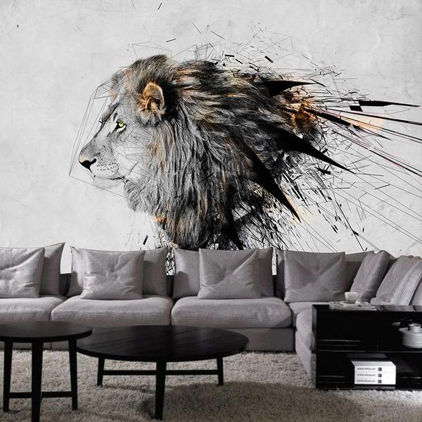 wallpapers custom po 3d wall murals wallpaper creative abstract lion art painting el living room bedroom background decoration
wallpapers custom po 3d wall murals wallpaper creative abstract lion art painting el living room bedroom background decoration
