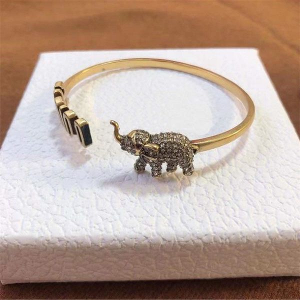 classic monogrammed bangle luxury fashion bracelets jewelry for womens opening antique brass full diamond elephant pattern bracelet ladies l, Black
classic monogrammed bangle luxury fashion bracelets jewelry for womens opening antique brass full diamond elephant pattern bracelet ladies l, Black
