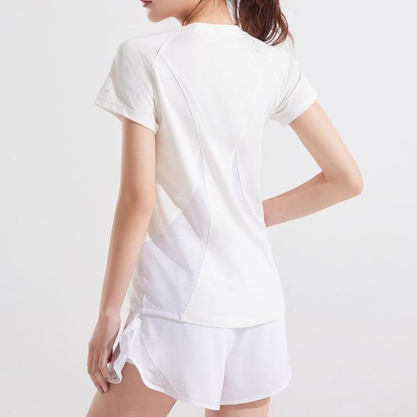 yoga outfit summer sports shirt women short sleeves mesh pathwork breathable quick-dry 90%polyester+10%spandex fit activewear gym
yoga outfit summer sports shirt women short sleeves mesh pathwork breathable quick-dry 90%polyester+10%spandex fit activewear gym