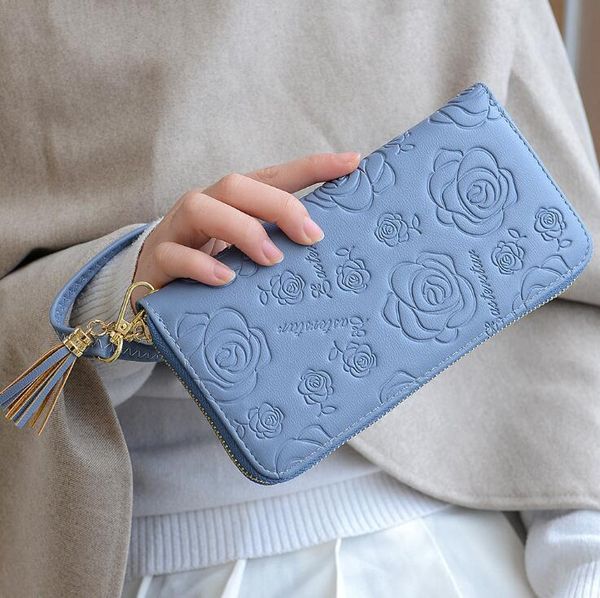 wholesale women handbag embossed leather long wallet small fresh flowers womens coin purse multifunctional leathers mobile phone bag, Red;black
wholesale women handbag embossed leather long wallet small fresh flowers womens coin purse multifunctional leathers mobile phone bag, Red;black