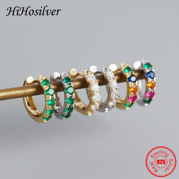 hoop & huggie hihosilver 100% real 925 sterling silver earrings for woman gold color circle jewelry crystal gift girl hh21002, Golden;silver
hoop & huggie hihosilver 100% real 925 sterling silver earrings for woman gold color circle jewelry crystal gift girl hh21002, Golden;silver