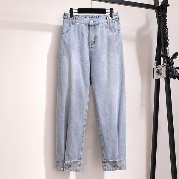 women's jeans spring summer women plus size waist 112-140cm hip 150cm 5xl 6xl 7xl 8xl 9xl pants blue color
women's jeans spring summer women plus size waist 112-140cm hip 150cm 5xl 6xl 7xl 8xl 9xl pants blue color