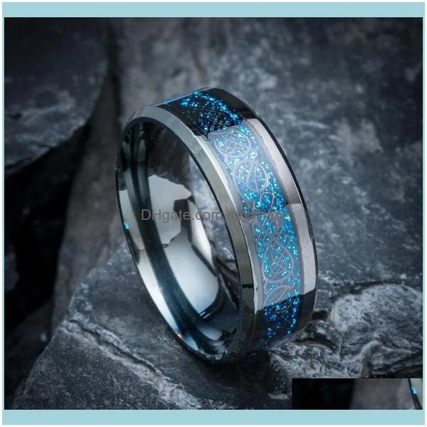 cluster jewelry8mm men rings dragon pattern black tungsten carbide wedding engagement bands anniversary for jewelry drop delivery 2021 eo36w, Golden;silver
cluster jewelry8mm men rings dragon pattern black tungsten carbide wedding engagement bands anniversary for jewelry drop delivery 2021 eo36w, Golden;silver