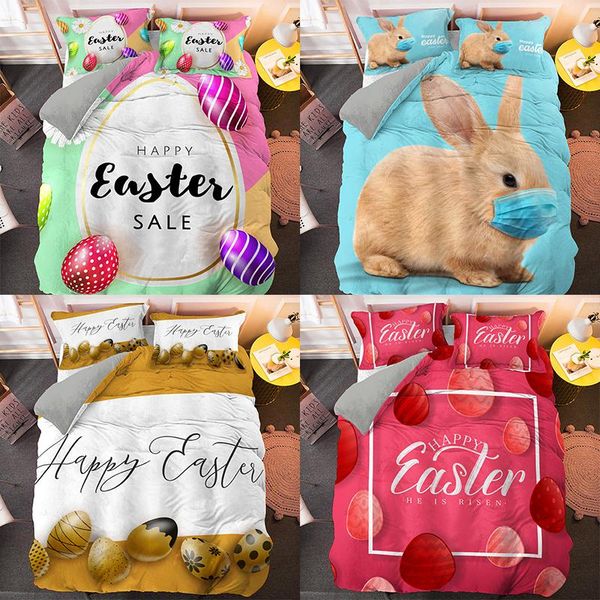bedding sets cartoon printed set for all seasons down 2/3pcs happy easter pattern super soft duvet cover with pillowcase
bedding sets cartoon printed set for all seasons down 2/3pcs happy easter pattern super soft duvet cover with pillowcase