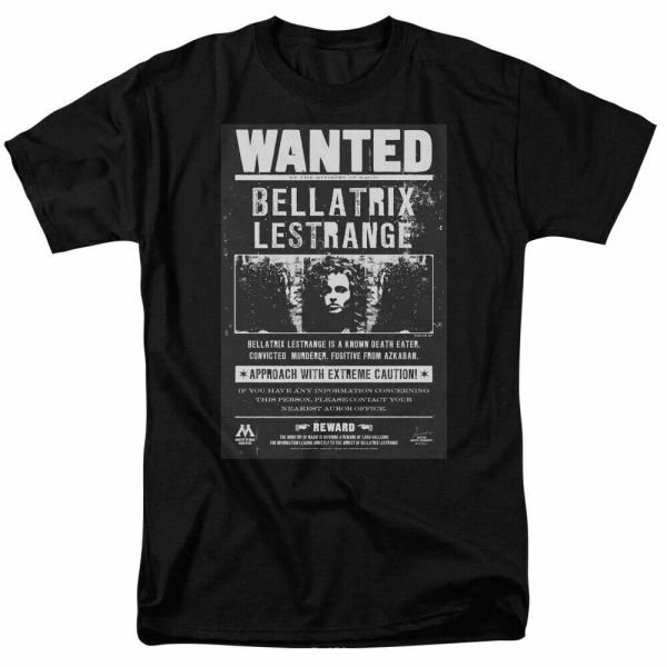 harry potter wanted bellatrix t shirt mens licensed wizard movie tee black, White;black
harry potter wanted bellatrix t shirt mens licensed wizard movie tee black, White;black