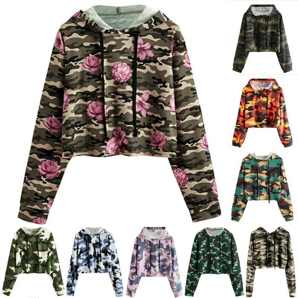 fashion camouflage floral hoodies women hooded crop casual sweatshirts female ladies autumn winter pullovers streetwear women's &, Black
fashion camouflage floral hoodies women hooded crop casual sweatshirts female ladies autumn winter pullovers streetwear women's &, Black