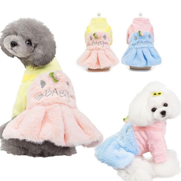 dog apparel autumn and winter casual styles pet dogs clothing warm comfortable fashion lovely princess dress teddy bichon small
dog apparel autumn and winter casual styles pet dogs clothing warm comfortable fashion lovely princess dress teddy bichon small