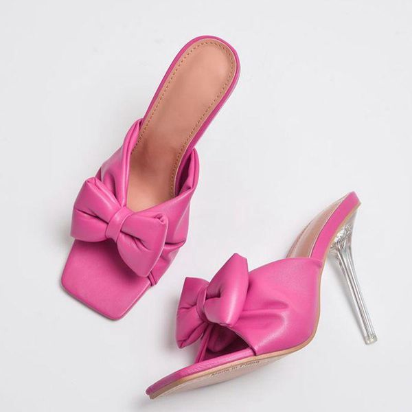 women mules shoes open toe crystal heel bowtie party slippers woman summer pumps plus size 42, Black
women mules shoes open toe crystal heel bowtie party slippers woman summer pumps plus size 42, Black