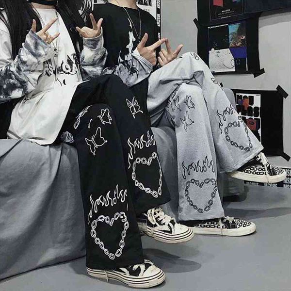 women pants streetwear gothic punk vintage oversize trousers casual y2k harajuku pantalon dark pant anime cartoon print wide leg, Black;white
women pants streetwear gothic punk vintage oversize trousers casual y2k harajuku pantalon dark pant anime cartoon print wide leg, Black;white