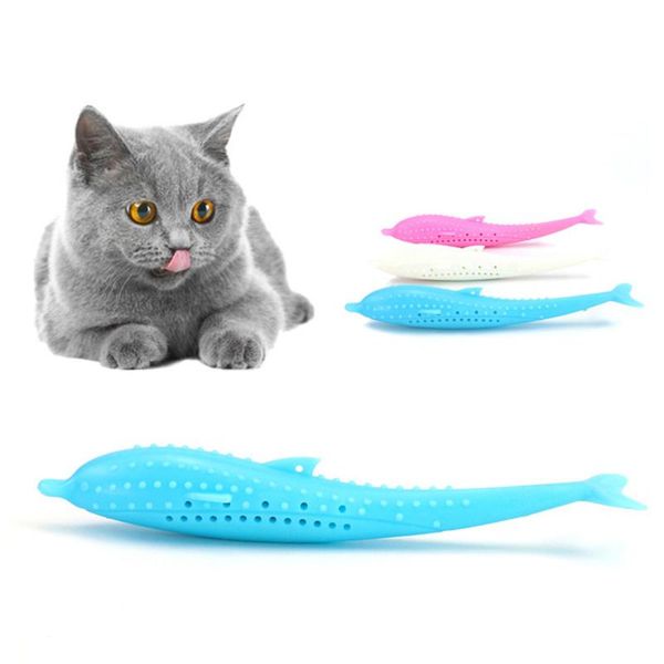 cat toys toothbrush fish shaped silicone portable with catnip tooth cleaning toy
cat toys toothbrush fish shaped silicone portable with catnip tooth cleaning toy
