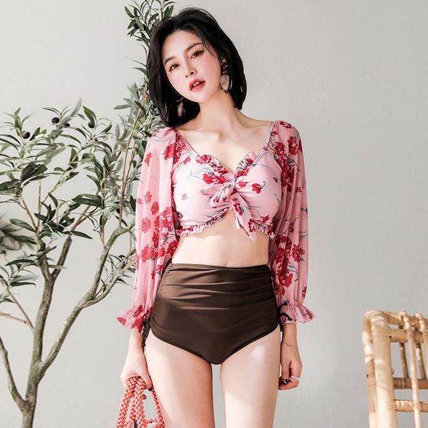 swimwear women separate swimsuit tankini two korea maio praia swimming suit for female girls bikini trendy fairy fan floral one-piece suits
swimwear women separate swimsuit tankini two korea maio praia swimming suit for female girls bikini trendy fairy fan floral one-piece suits