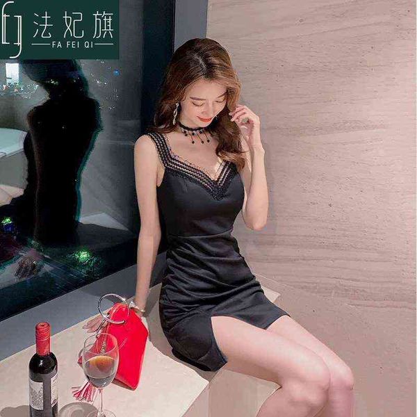 luxury party evening dress nightclub women's temperament night low cht slim foot bath technician nightclub sexy, Black
luxury party evening dress nightclub women's temperament night low cht slim foot bath technician nightclub sexy, Black