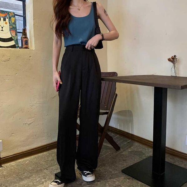 women's pants & capris winter korean solid high waist trousers women office autumn plus size 2021 suit loose wide leg pant casual strai, Black;white
women's pants & capris winter korean solid high waist trousers women office autumn plus size 2021 suit loose wide leg pant casual strai, Black;white