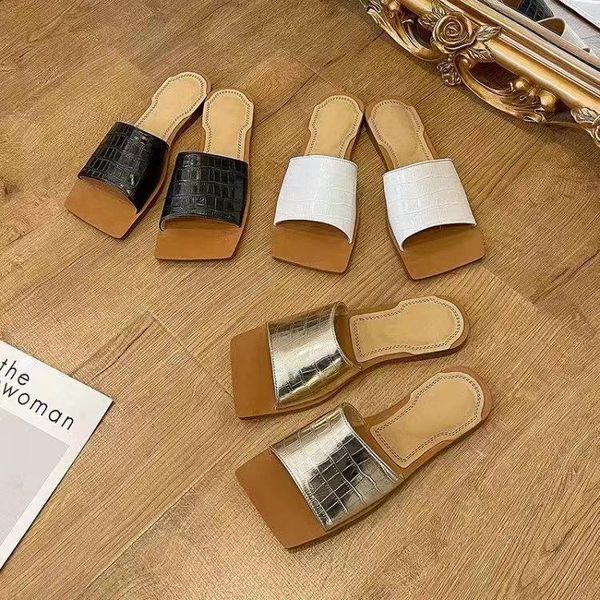 stylishbox_t21040501 40 black white silver sandals flat slides square toe crocodile print calf skin casual summer shoes
stylishbox_t21040501 40 black white silver sandals flat slides square toe crocodile print calf skin casual summer shoes