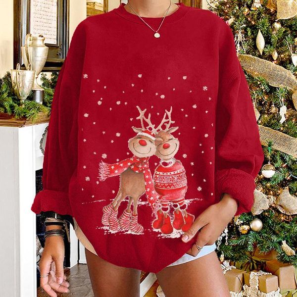 women's hoodies & sweatshirts women oversize sweatshirt harajuku loose christmas crewneck long sleeve casual basic pullover moletom fem, Black
women's hoodies & sweatshirts women oversize sweatshirt harajuku loose christmas crewneck long sleeve casual basic pullover moletom fem, Black