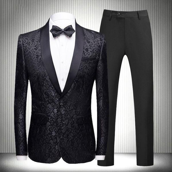 men's suits & blazers luxuryjacquard wedding male suit 3pieces set costume homme tuxedo slim fit royalblue men blazer factory d, White;black
men's suits & blazers luxuryjacquard wedding male suit 3pieces set costume homme tuxedo slim fit royalblue men blazer factory d, White;black