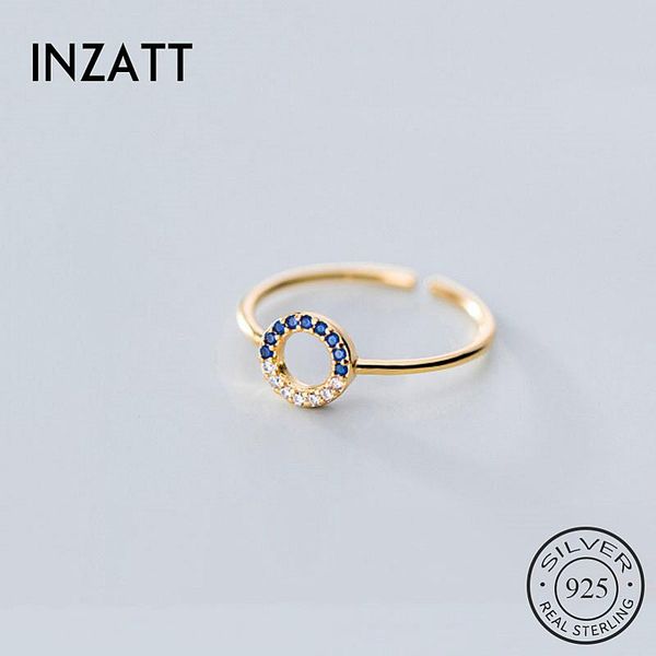 inzareal 925 sterling silver zircon round adjustable ring for fashion women party cute fine jewelry minimalist accessories cluster rings, Golden;silver
inzareal 925 sterling silver zircon round adjustable ring for fashion women party cute fine jewelry minimalist accessories cluster rings, Golden;silver