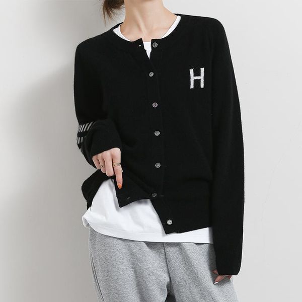 women's knits & tees fashion o-neck standard clothes woolen female jumpers woman jackets 100% pure wool knitted cardigans lettered swea, White
women's knits & tees fashion o-neck standard clothes woolen female jumpers woman jackets 100% pure wool knitted cardigans lettered swea, White