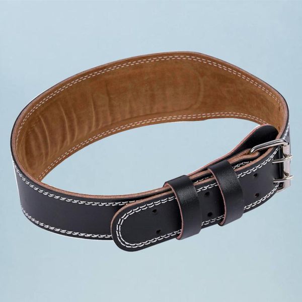 leather braces support belt back waist protective belts strap for fitness hard weightlifting (black, size), Black;blue
leather braces support belt back waist protective belts strap for fitness hard weightlifting (black, size), Black;blue