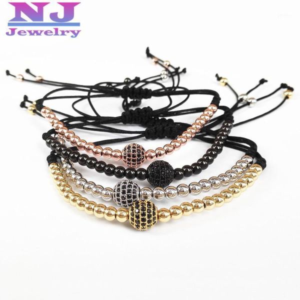 charm bracelets est brand men bracelets,copper beads & 8mm micro pave black cz braiding macrame bracelet,jewelry gift1, Golden;silver
charm bracelets est brand men bracelets,copper beads & 8mm micro pave black cz braiding macrame bracelet,jewelry gift1, Golden;silver