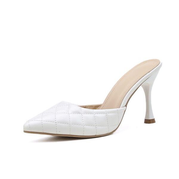 wholesale glasses and slippers pointed toed block high heels white color wedding ladies shoes slipper, Black
wholesale glasses and slippers pointed toed block high heels white color wedding ladies shoes slipper, Black
