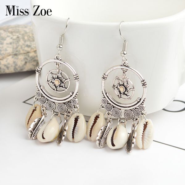 miss zoe dreamcatcher s feather shell tassels drop earrings vintage bohemian ethnic charm ear jewelry gift for women girlsdio chan contact, Gray
miss zoe dreamcatcher s feather shell tassels drop earrings vintage bohemian ethnic charm ear jewelry gift for women girlsdio chan contact, Gray