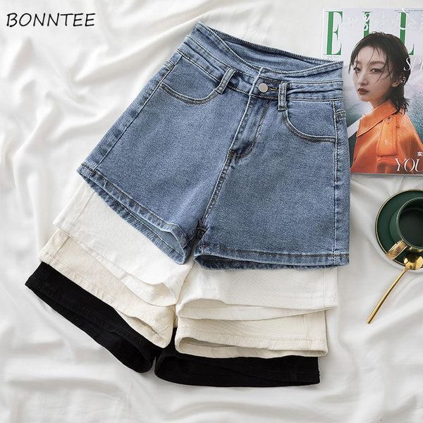 women's shorts women pure color leisure all-match fashion high waist korean style fit college holiday loose female streetwear summer, White;black
women's shorts women pure color leisure all-match fashion high waist korean style fit college holiday loose female streetwear summer, White;black