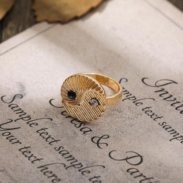 wedding rings chinese gold taoist bagua yin yang tai chi finger women men punk stainless steel engraved twisted female jewelry, Slivery;golden
wedding rings chinese gold taoist bagua yin yang tai chi finger women men punk stainless steel engraved twisted female jewelry, Slivery;golden